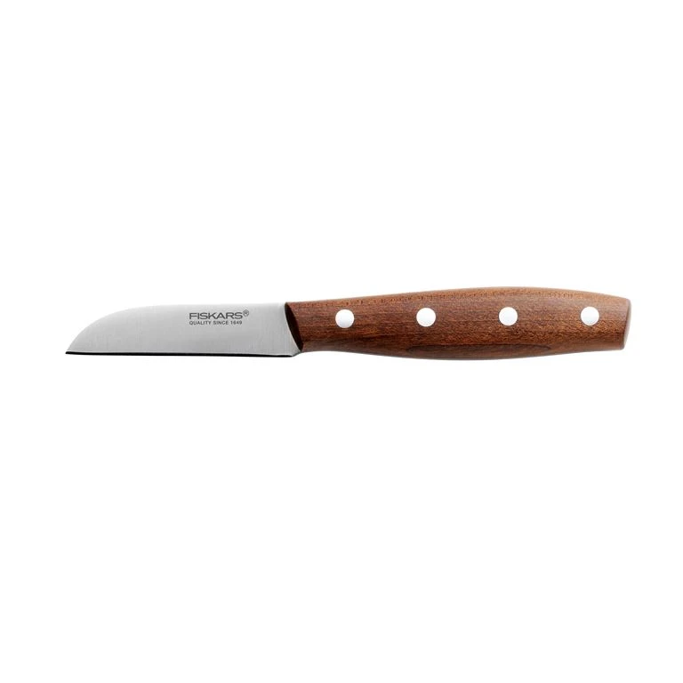 Fiskars Norr Urtekniv, 7 Cm, Teaktræ 1 Fiskars Norr Urtekniv, 7 Cm, Teaktræ