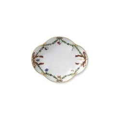 Royal Copenhagen Stjerne Riflet Jul Serveringsfad, 18x22 Cm