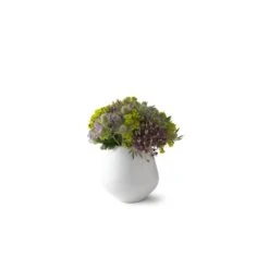 Royal Copenhagen Hvid Riflet Vase, 15 Cm -Salling Butik 1020512 white fluted vase 15cm 01