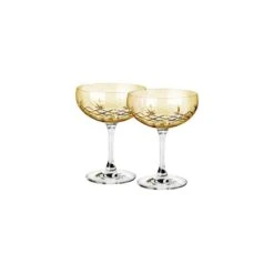 Crispy Gatsby 2-pak Champagneglas, Citrine, 30 Cl