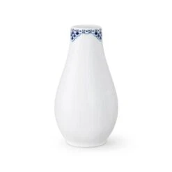 Royal Copenhagen Prinsesse Vase, Hvid, 18 Cm