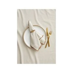 BITZ Organic 2-Pak Serviet, Cream, 50x50 Cm 11 BITZ Organic 2-Pak Serviet, Cream, 50x50 Cm -Salling Butik 12299 env 202 5 high