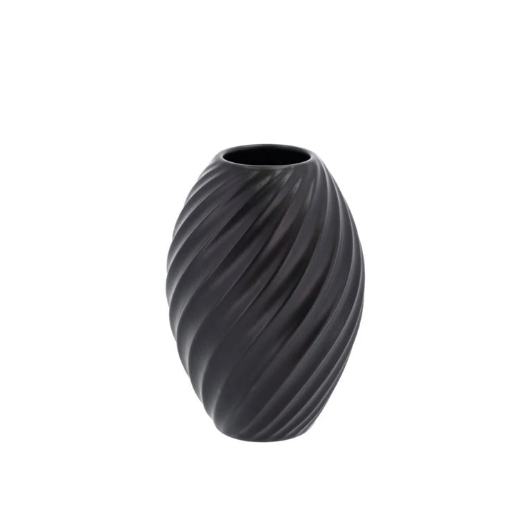 Morsø River Vase, Sort, 16 Cm 1 Morsø River Vase, Sort, 16 Cm