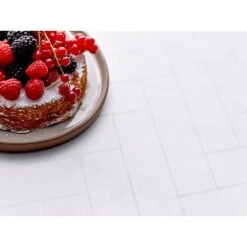 Södahl Tiles Damask Dug, Optisk Hvid, 140x320 Cm -Salling Butik 15509 env 2201 2 high