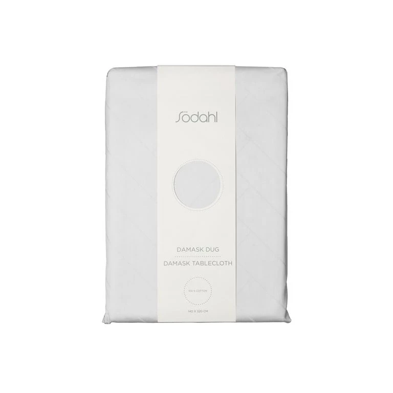Södahl Tiles Damaskdug, Optisk Hvid, 140x370 Cm 3 Södahl Tiles Damaskdug, Optisk Hvid, 140x370 Cm - Billede 3