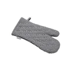 Jumbo Grillhandske, Sort/ Natur