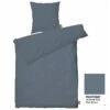Juna Cube Sengelinned, Dusty Blue, 140x200 Cm