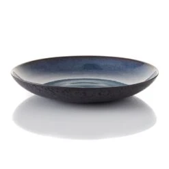 BITZ Serveringsfad, Sort/ Mørkeblå, Ø40 Cm