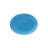 Lyngby Porcelæn Rhombe Color Ovalt Serveringsfad, Blå, 21,5x28,5 Cm