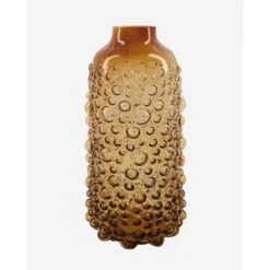 House Doctor Foam Vase. Amber