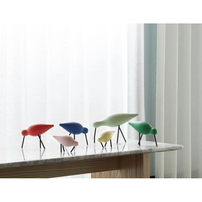 Normann Copenhagen Shorebird, Rød/Sort 2 Normann Copenhagen Shorebird, Rød/Sort - Billede 2