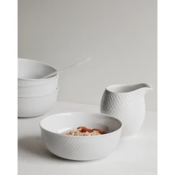 Lyngby Porcelæn Rhombe Skål, Hvid, Ø15,5 Cm 9 Lyngby Porcelæn Rhombe Skål, Hvid, Ø15,5 Cm -Salling Butik 2023 201227 1
