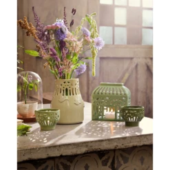 Kähler Orangery Fyrfadsstage, Green Garden 19 Kähler Orangery Fyrfadsstage, Green Garden -Salling Butik 2023 691204 691200 691207 691203 01 1