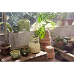 Kähler Orangery Fyrfadsstage, Green Garden 17 Kähler Orangery Fyrfadsstage, Green Garden -Salling Butik 2023 691204 691200 691207 691203 03 2