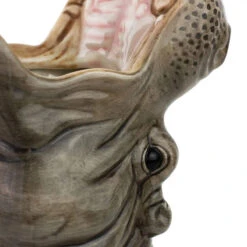 Hungy Hippo Vase, Grå -Salling Butik 210738 detail 1 hungry hippo vase