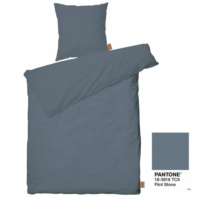 Juna Cube Sengelinned, Dusty Blue, 140x220 Cm 1 Juna Cube Sengelinned, Dusty Blue, 140x220 Cm