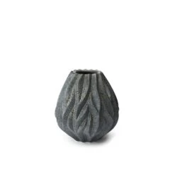Morsø Flame Vase, Grå, 15 Cm