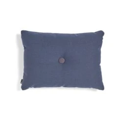 Hay Dot Cushion Steelcut Pyntepude, Mørkeblå, 45x60 Cm
