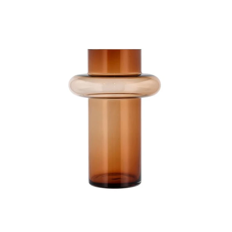 Lyngby Glas Tube Vase, Amber, 30 Cm 1 Lyngby Glas Tube Vase, Amber, 30 Cm