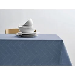 Södahl Tiles Damaskdug, Blå, 140x320 Cm -Salling Butik 24767 4