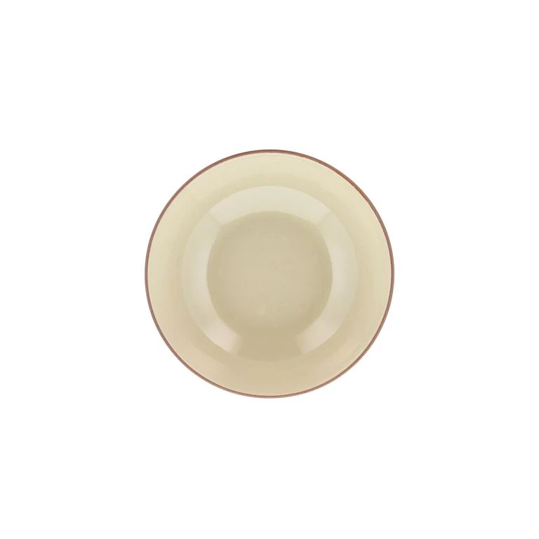 BITZ Wood Pasta Skål, Sand, 20 Cm 1 BITZ Wood Pasta Skål, Sand, 20 Cm