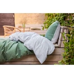 Södahl Forget-Me-Not Sengetøj, Grøn, 200x220 Cm -Salling Butik 28811 env 2 2301 high