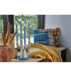 Styles 4-pak Kronelys, Blå -Salling Butik 29419 env 60 2301 high