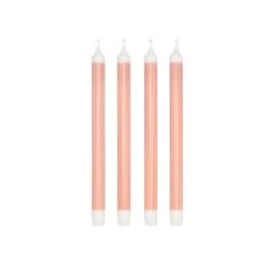 Styles 4-pak Kronelys, Rød