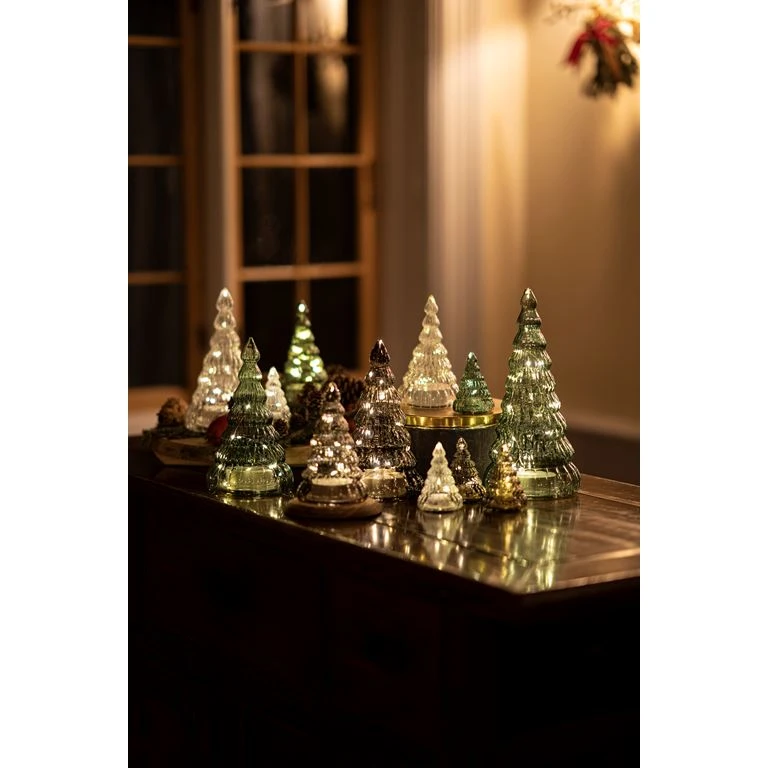 Sirius Lucy Træ Med Lys, Klar/Hvid, 9 Cm 2 Sirius Lucy Træ Med Lys, Klar/Hvid, 9 Cm - Billede 2