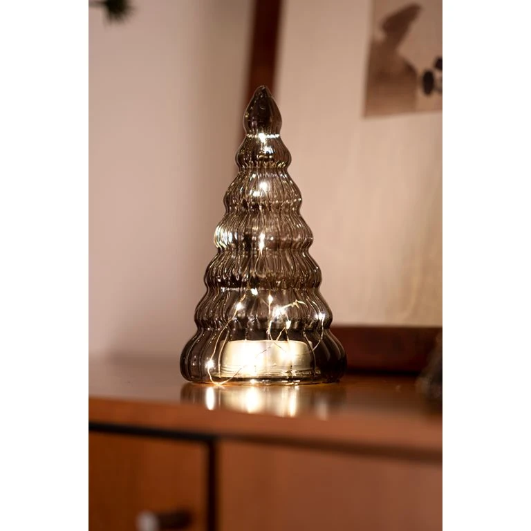 Sirius Lucy Træ Med Lys, Mørk Eg, 23,5 Cm 3 Sirius Lucy Træ Med Lys, Mørk Eg, 23,5 Cm - Billede 3