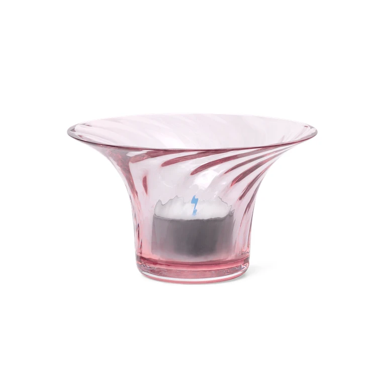 Rosendahl Filigran Optic Jubilæums Fyrfadsstage, Blush 2 Rosendahl Filigran Optic Jubilæums Fyrfadsstage, Blush - Billede 2