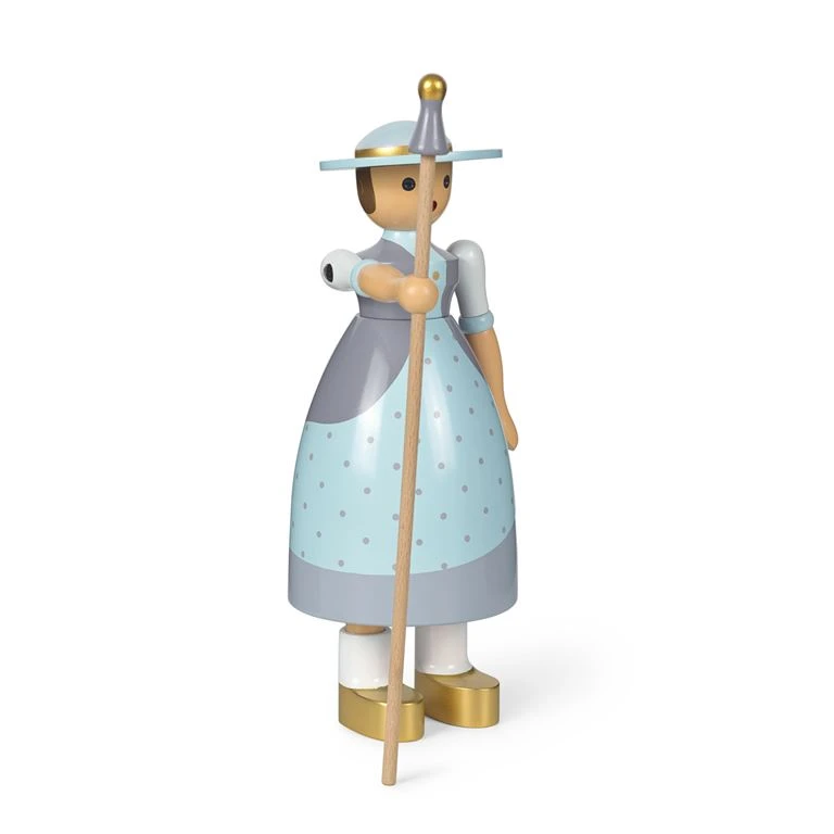 Kay Bojesen Hyrdinde, Lyseblå 4 Kay Bojesen Hyrdinde, Lyseblå - Billede 4