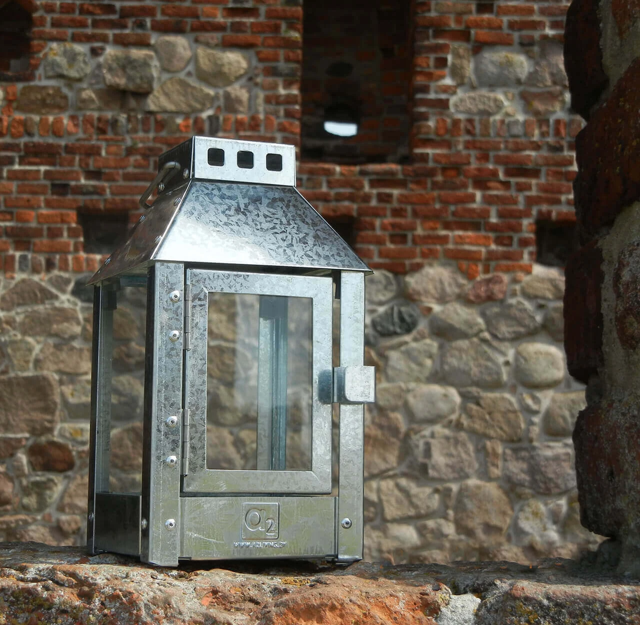 Micro Lanterne, Galvanized, 12,5x25x12,5 Cm 8 Micro Lanterne, Galvanized, 12,5x25x12,5 Cm - Billede 8