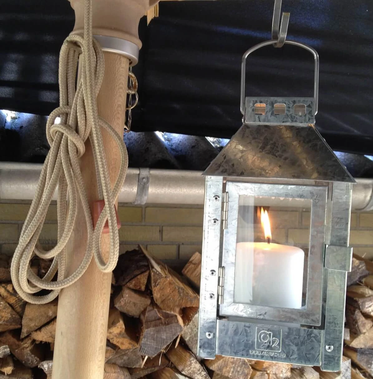 Micro Lanterne, Galvanized, 12,5x25x12,5 Cm 11 Micro Lanterne, Galvanized, 12,5x25x12,5 Cm - Billede 11