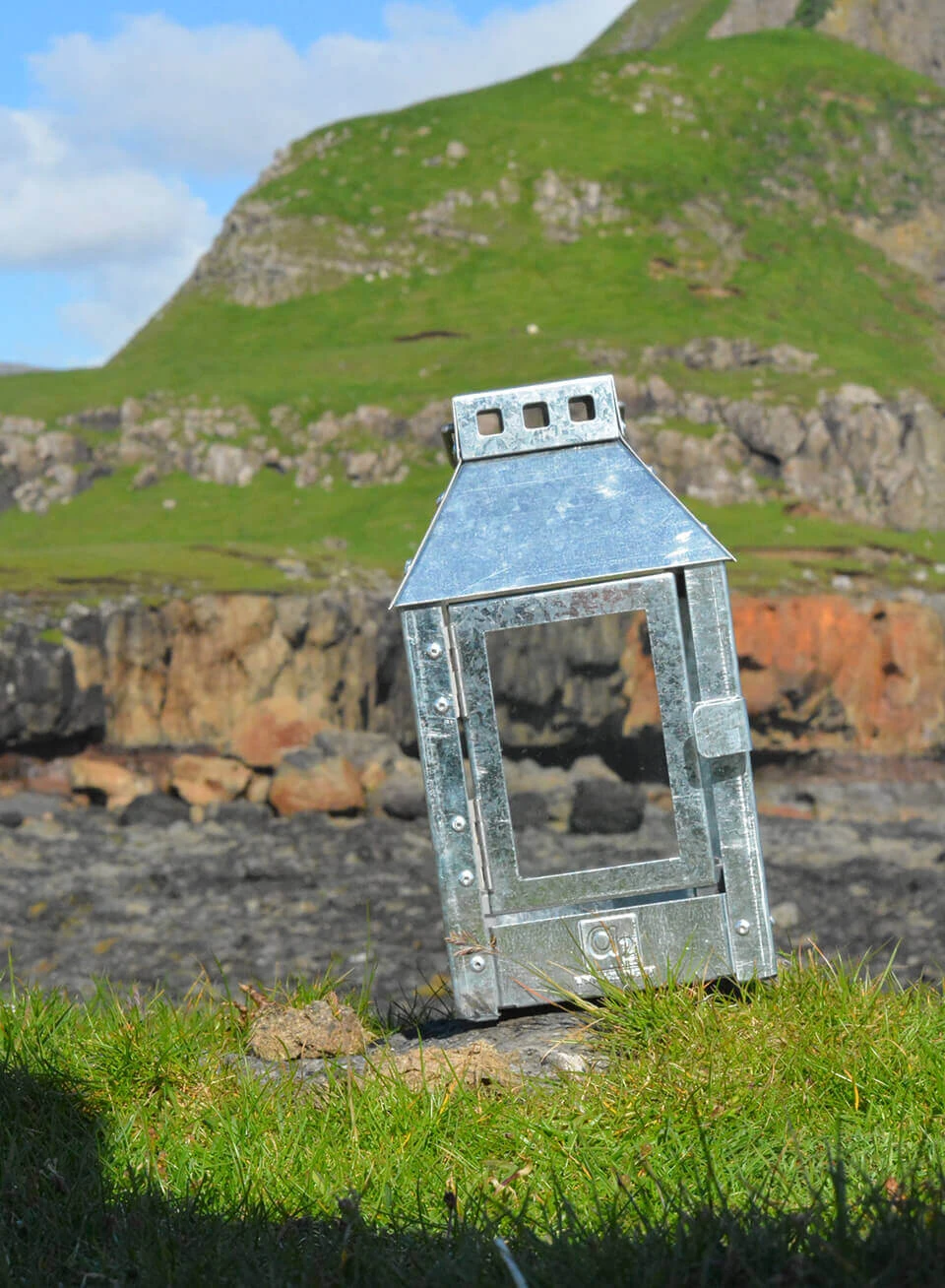 Micro Lanterne, Galvanized, 12,5x25x12,5 Cm 16 Micro Lanterne, Galvanized, 12,5x25x12,5 Cm - Billede 16