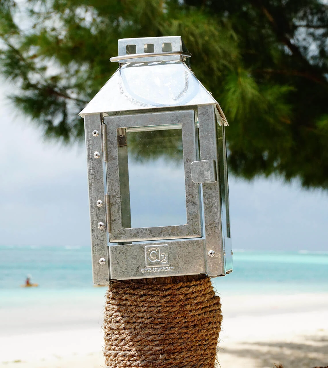 Micro Lanterne, Galvanized, 12,5x25x12,5 Cm 10 Micro Lanterne, Galvanized, 12,5x25x12,5 Cm - Billede 10