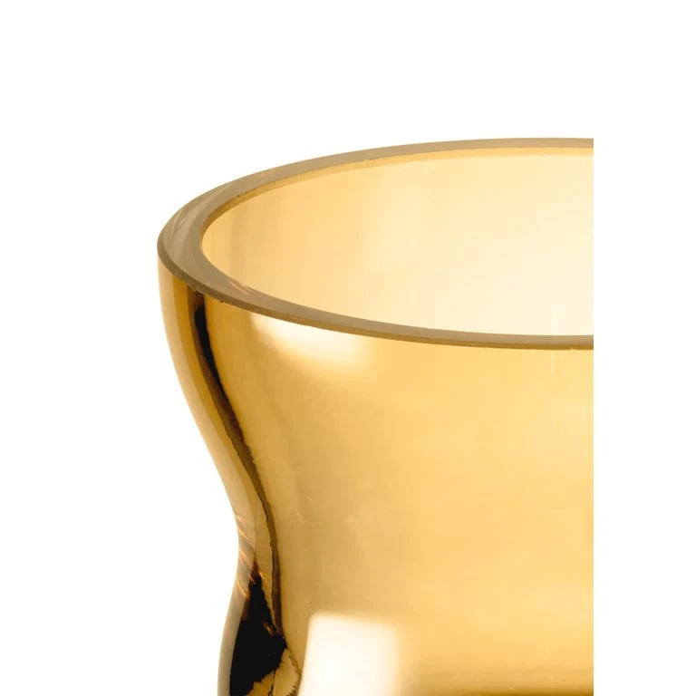 Holmegaard Calabas Fyrfadsstage, Amber, Ø8,5 Cm 2 Holmegaard Calabas Fyrfadsstage, Amber, Ø8,5 Cm - Billede 2