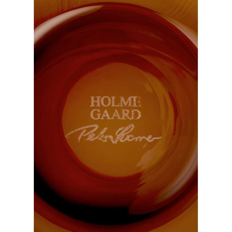 Holmegaard Calabas Duo Vase, Burgundy/ Amber, 21 Cm 7 Holmegaard Calabas Duo Vase, Burgundy/ Amber, 21 Cm - Billede 7