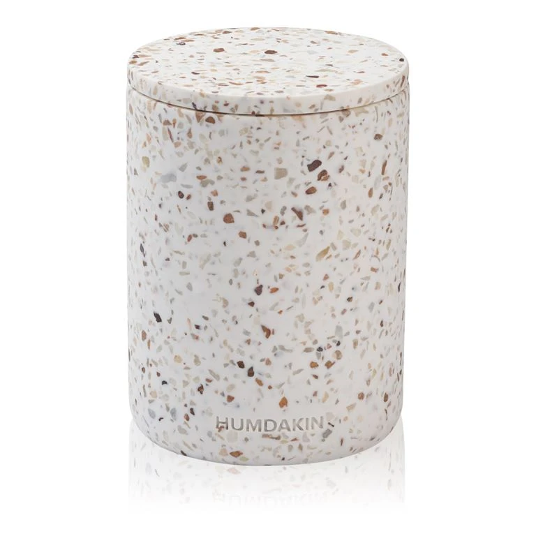 Humdakin Lucca Terrazzo Krukke Med Låg, Rød/Beige 2 Humdakin Lucca Terrazzo Krukke Med Låg, Rød/Beige - Billede 2