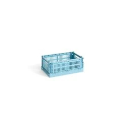 Hay Colour Crate Kasse, Light Blue, S