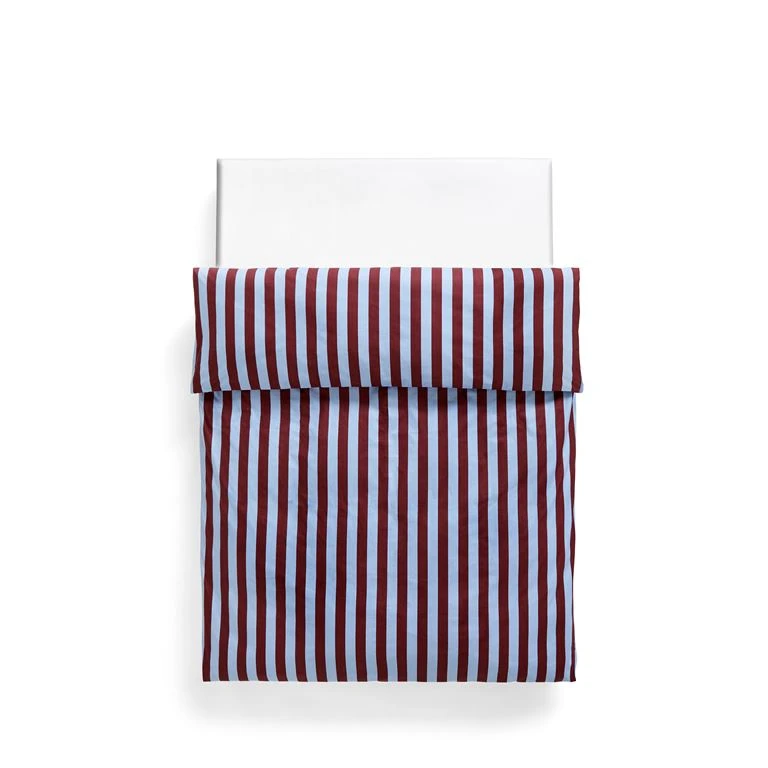 Hay Èté Dynebetræk, Bordeaux/Sky Blue, 140x220 Cm 1 Hay Èté Dynebetræk, Bordeaux/Sky Blue, 140x220 Cm