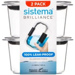 Sistema 2-Pak Brilliance Beholder 4 Sistema 2-Pak Brilliance Beholder -Salling Butik 55102 380 ml brilliance 2 pack
