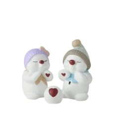 Elvi & Elius 2024 Snemænd