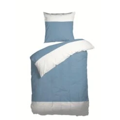 Solid Sengelinned, Blå, 140x200 Cm