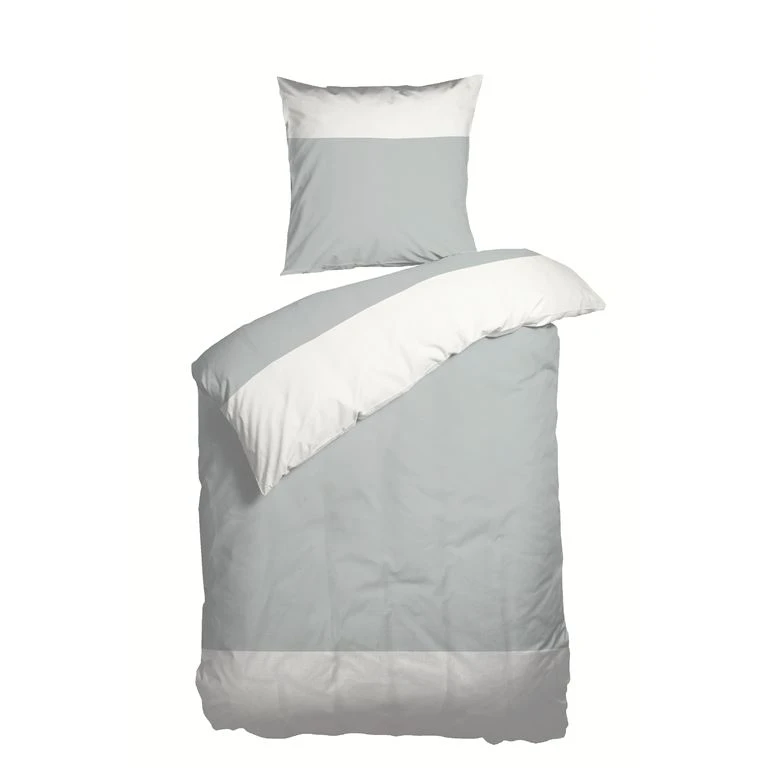 Solid Sengelinned, Grå, 140x220 Cm 1 Solid Sengelinned, Grå, 140x220 Cm