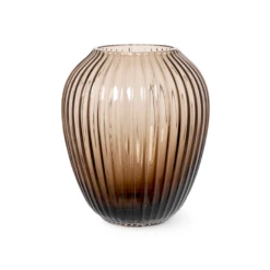 Kähler Hammershøi Glasvase, Valnød