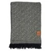 Mette Ditmer Mezzoforte Plaid, Sort, 120x175 Cm