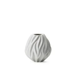Morsø Flame Vase, Hvid, 15 Cm
