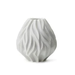 Morsø Flame Vase, Hvid, 23 Cm