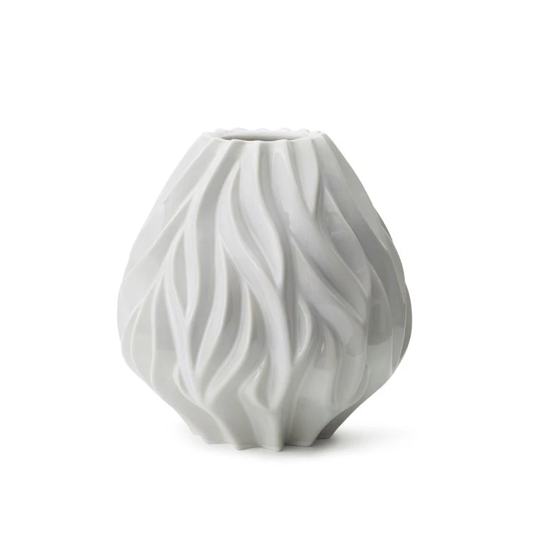 Morsø Flame Vase, Hvid, 23 Cm 1 Morsø Flame Vase, Hvid, 23 Cm